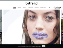 Tablet Screenshot of betrend.pt